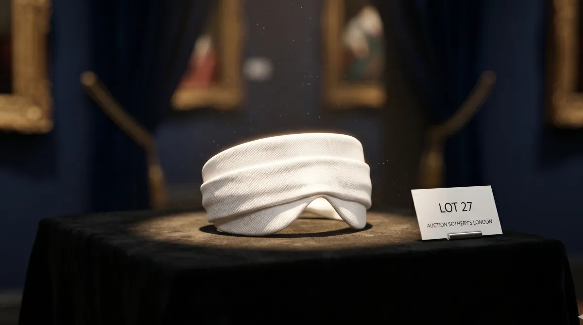 Gojo Coconut's blindfold listed at Sotheby's; opening bid $44,000