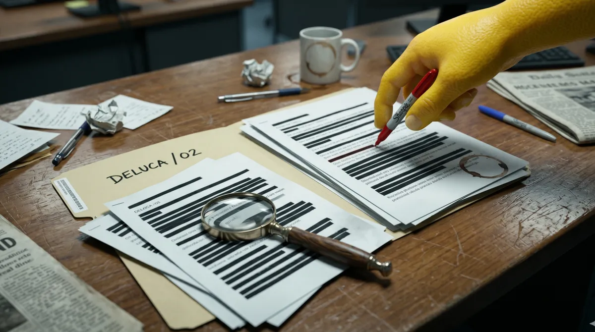 Yuzu DeLuca's folder: a forensic analysis